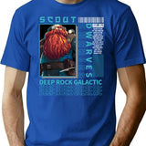 Vintage Game Pc Gaming Retro Classic Scifi Mystery Scary 132 T-Shirt for Men & Women, T-Shirts Graphic Tee - Blue