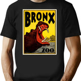 Vintage Hippo Visit The Zoo Bronx T-Shirt for Men & Women, T-Shirts Graphic Tee - Black