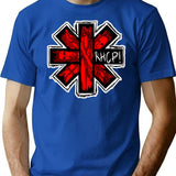 Vintage Hot Black (1) T-Shirt for Men & Women, T-Shirts Graphic Tee - Blue