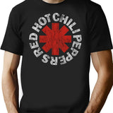 Vintage Hot Black T-Shirt for Men & Women, T-Shirts Graphic Tee - Black