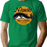 Vintage Japanese Malt Liquor T-Shirt for Men & Women, T-Shirts Graphic Tee - Green