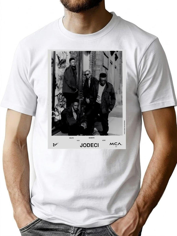 Vintage Jodeci T-Shirt for Men & Women, T-Shirts Graphic Tee - White