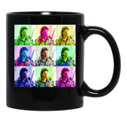 Vintage Joe Dirt Collage Fans Men Women Black Coffee Mug - Black