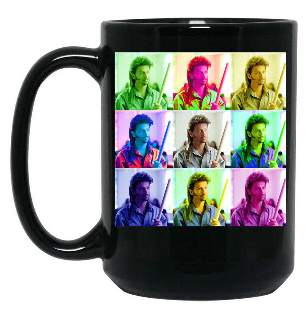 Vintage Joe Dirt Collage Fans Men Women Black Coffee Mug