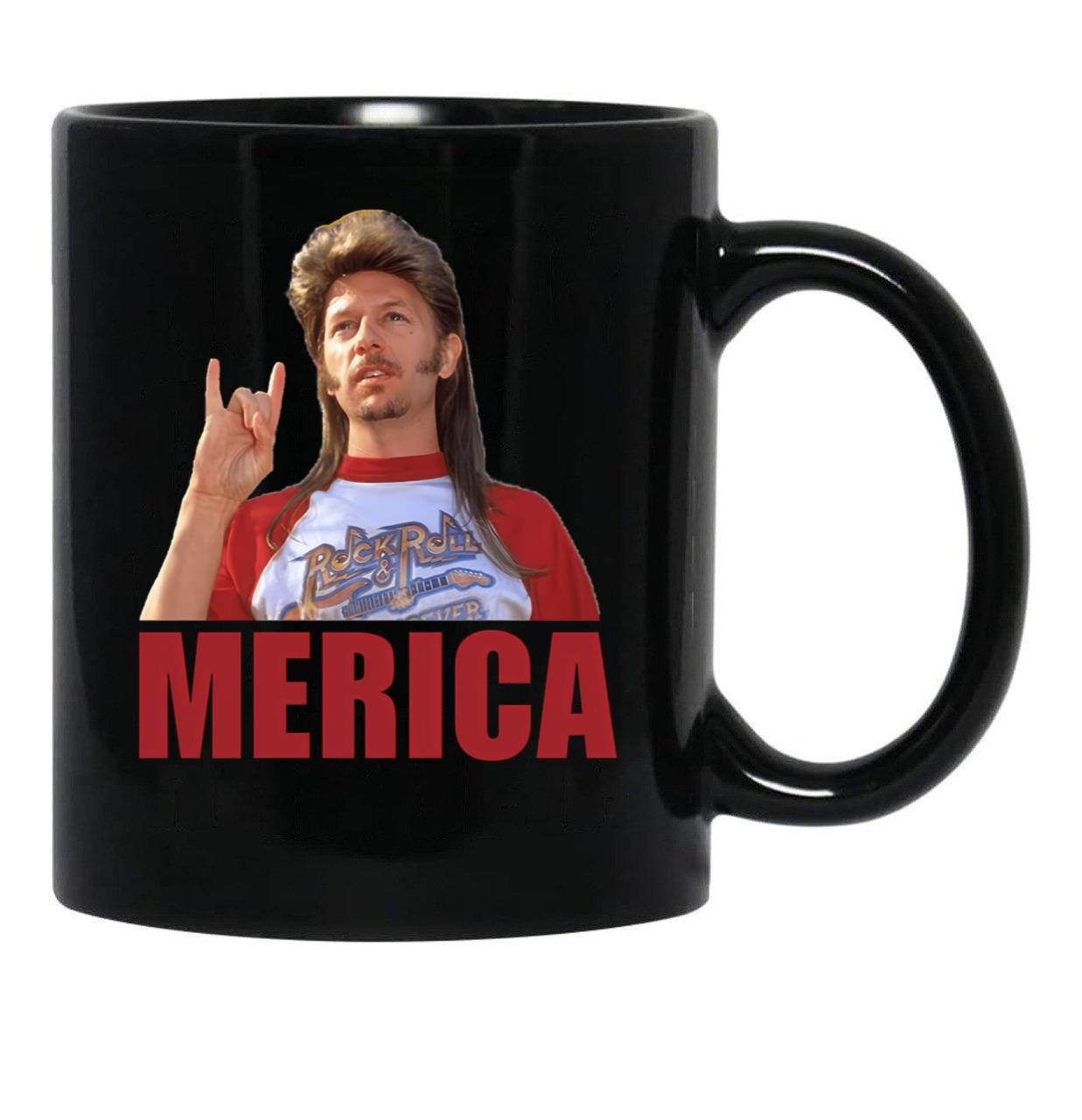 Vintage Joe Dirt Merica Fourth Of July Usa Funny Lifes A Garden Dig It Keep On Keepin Black Coffee Mug - Black