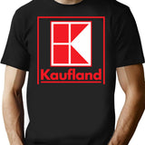 Vintage Kaufland Design T-Shirt for Men & Women, T-Shirts Graphic Tee - Black