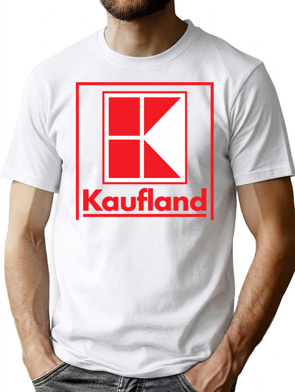 Vintage Kaufland Design T-Shirt for Men & Women, T-Shirts Graphic Tee - White