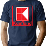 Vintage Kaufland Design T-Shirt for Men & Women, T-Shirts Graphic Tee - Navy