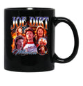 Vintage Merica Joe Dirt Funny 4Th Of July Black Coffee Mug - Black