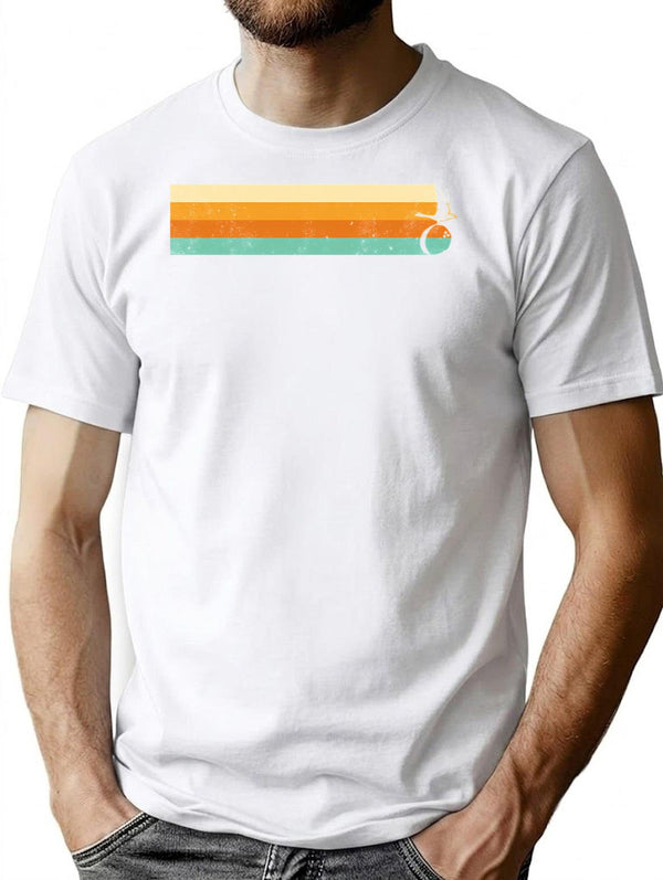 Vintage Migration T-Shirt for Men & Women, T-Shirts Graphic Tee - White