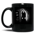 Vintage Nosferatu Movie Photo Classic Black Coffee Mug, Gift Coffee Mug