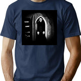 Vintage Nosferatu Movie Photo Classic Premium Heavyweight Cotton T-Shirt - Navy