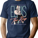 Vintage Official Design T-Shirt for Men & Women, T-Shirts Graphic Tee - Navy