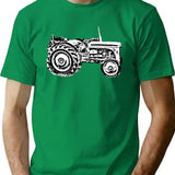 Vintage Old Massey Fergison Tractor T-Shirt for Men & Women, T-Shirts Graphic Tee - Green