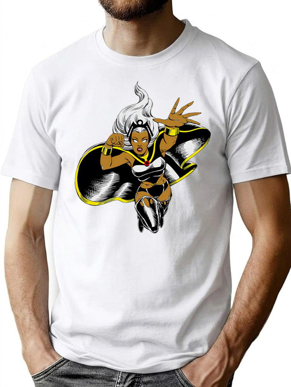 Vintage Ororo Munroe T-Shirt for Men & Women, T-Shirts Graphic Tee - White