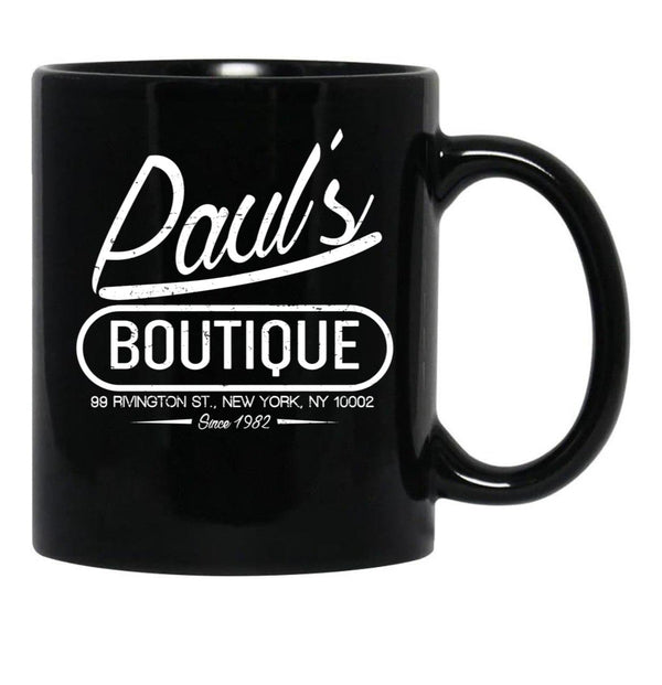 Vintage Paul's Boutique Black Coffee Mug, Gift Coffee Mug - Black