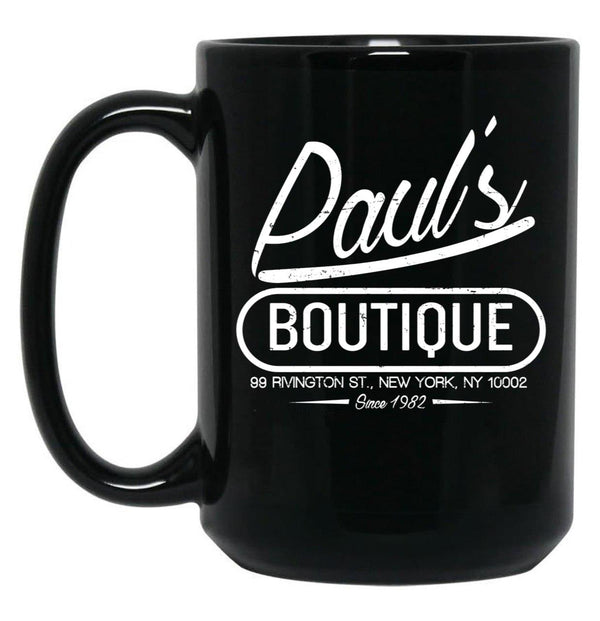 Vintage Paul's Boutique Black Coffee Mug, Gift Coffee Mug - Black