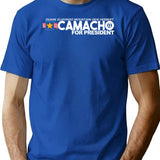 Vintage Photograp Camacho T-Shirt for Men & Women, T-Shirts Graphic Tee - Blue