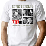 Vintage Picture Collection T-Shirt for Men & Women, T-Shirts Graphic Tee - White