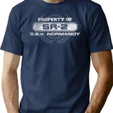 Vintage Property Of Sr2 T-Shirt for Men & Women, T-Shirts Graphic Tee - Navy