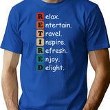 Vintage Retirement Humor T-Shirt for Men & Women, T-Shirts Graphic Tee - Blue