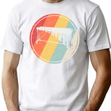 Vintage Retro Marimba T-Shirt for Men & Women, T-Shirts Graphic Tee - White