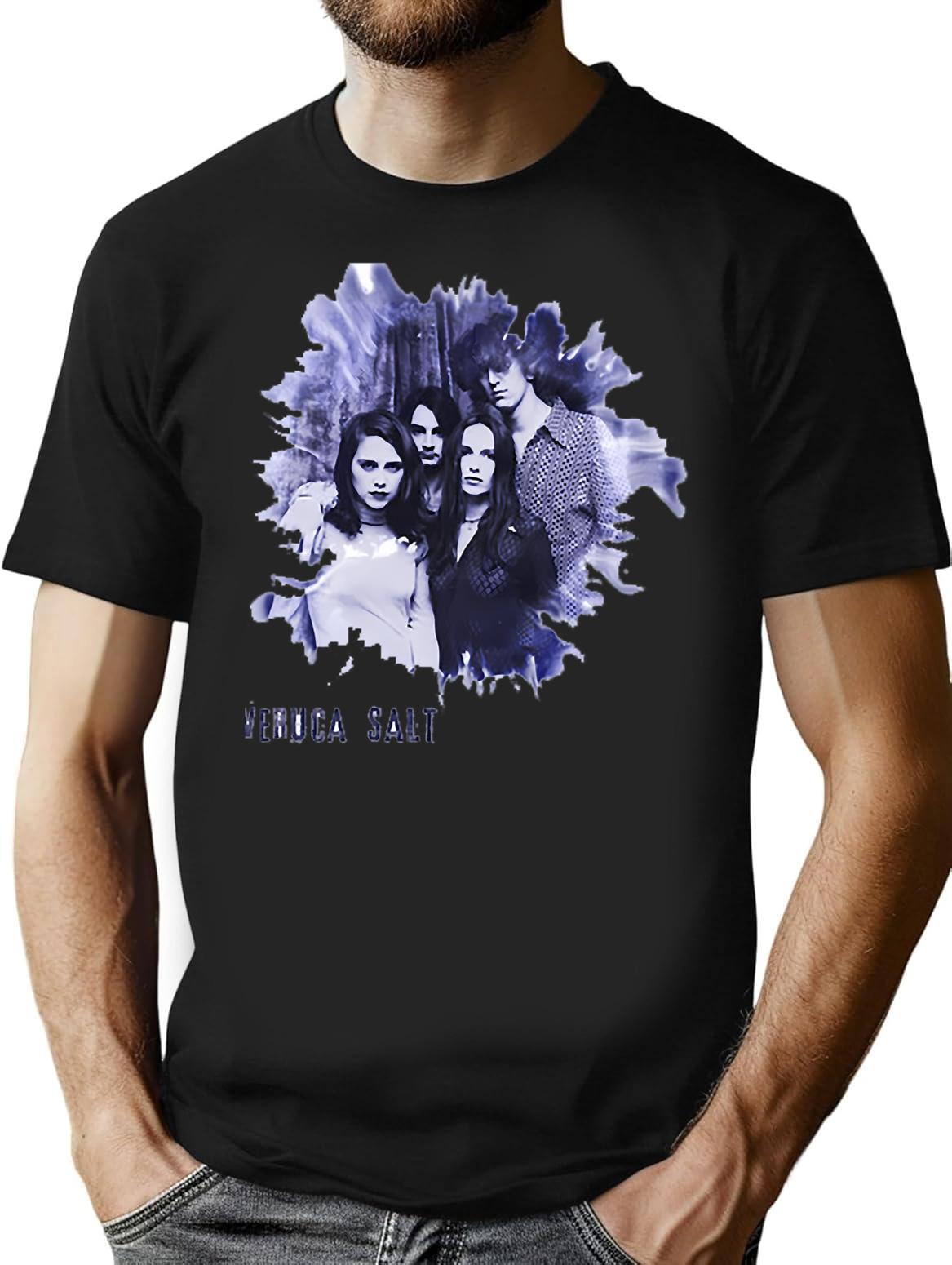 Vintage Retro Veruca Music Salt Rock Gift Everyone T-Shirt for Men & Women, T-Shirts Graphic Tee - Black