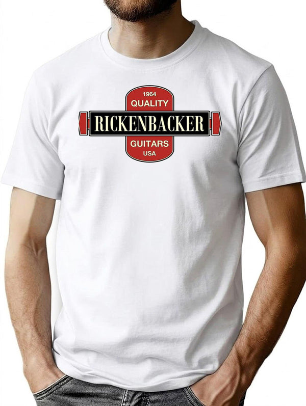 Vintage Rickenbacker Guitars 1964 Essential T-Shirt T-Shirt for Men & Women, T-Shirts Graphic Tee - White