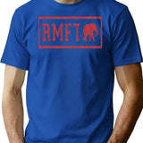 Vintage Rmft Light Personalized Shirt Trendy Hoodie Sweatshirt Custom Gift T-Shirt for Men & Women, T-Shirts Graphic Tee - Blue