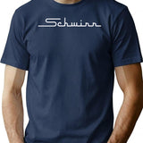 Vintage Schwinn T-Shirt for Men & Women, T-Shirts Graphic Tee - Navy