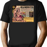 Vintage Sea Monkeys Ad - 1971 T-Shirt for Men & Women, T-Shirts Graphic Tee - Black