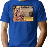Vintage Sea Monkeys Ad - 1971 T-Shirt for Men & Women, T-Shirts Graphic Tee - Blue