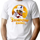 Vintage Shadow T-Shirt for Men & Women, T-Shirts Graphic Tee - White