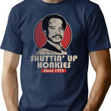 Vintage Shut Up Honky 1975 T-Shirt for Men & Women, T-Shirts Graphic Tee - Navy