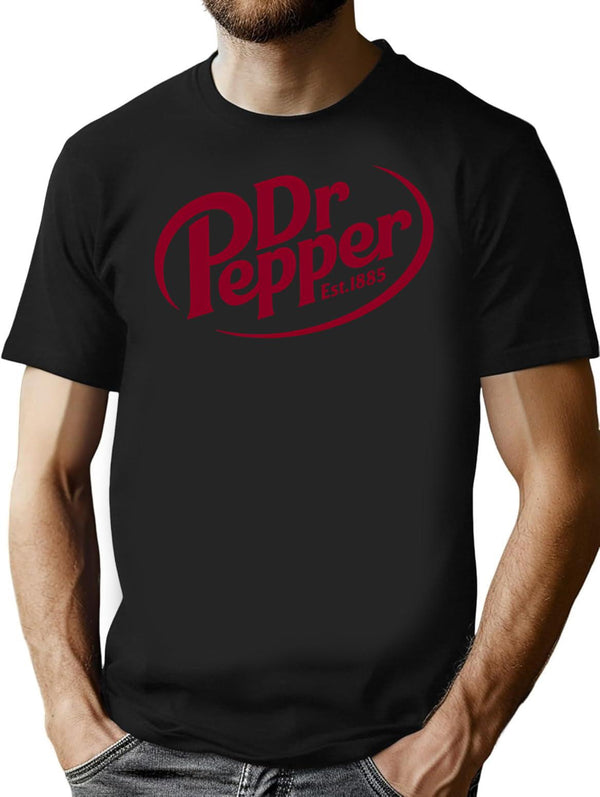Vintage Soda Lover Est 1885 2 T-Shirt for Men & Women, T-Shirts Graphic Tee - Black