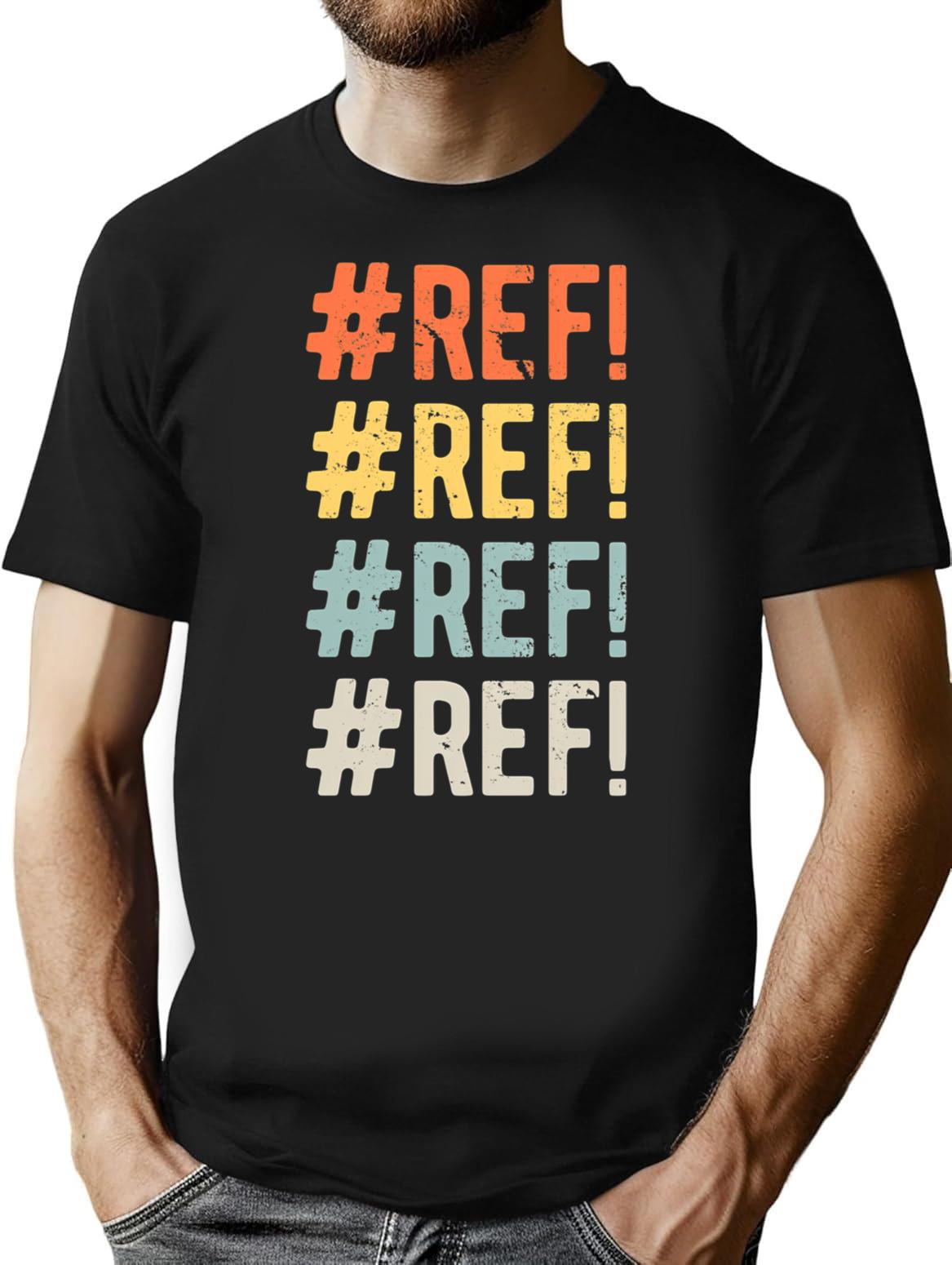 Vintage Spreadsheet Ref Artwork T-Shirt for Men & Women, T-Shirts Graphic Tee - Black