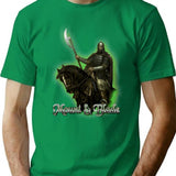 Vintage Style Mount Blade Warband Print T-Shirt for Men & Women, T-Shirts Graphic Tee - Green