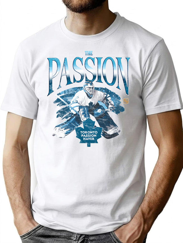 Vintage-Style The Passion T-Shirt for Men & Women, T-Shirts Graphic Tee - White