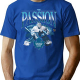 Vintage-Style The Passion T-Shirt for Men & Women, T-Shirts Graphic Tee - Blue