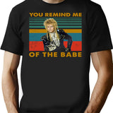 Vintage The Labyrinth Film Idol Art Gift For Fans T-Shirt for Men & Women, T-Shirts Graphic Tee - Black