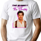 Vintage The Mummy More Like The Daddy A Gifts Women Men T-Shirt for Men & Women, T-Shirts Graphic Tee - White