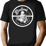 Vintage Venue Birdland Jazz Club Classic T-Shirt T-Shirt for Men & Women, T-Shirts Graphic Tee - Black