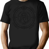 Vintage Zodiac Sign - Virgo T-Shirt for Men & Women, T-Shirts Graphic Tee - Black