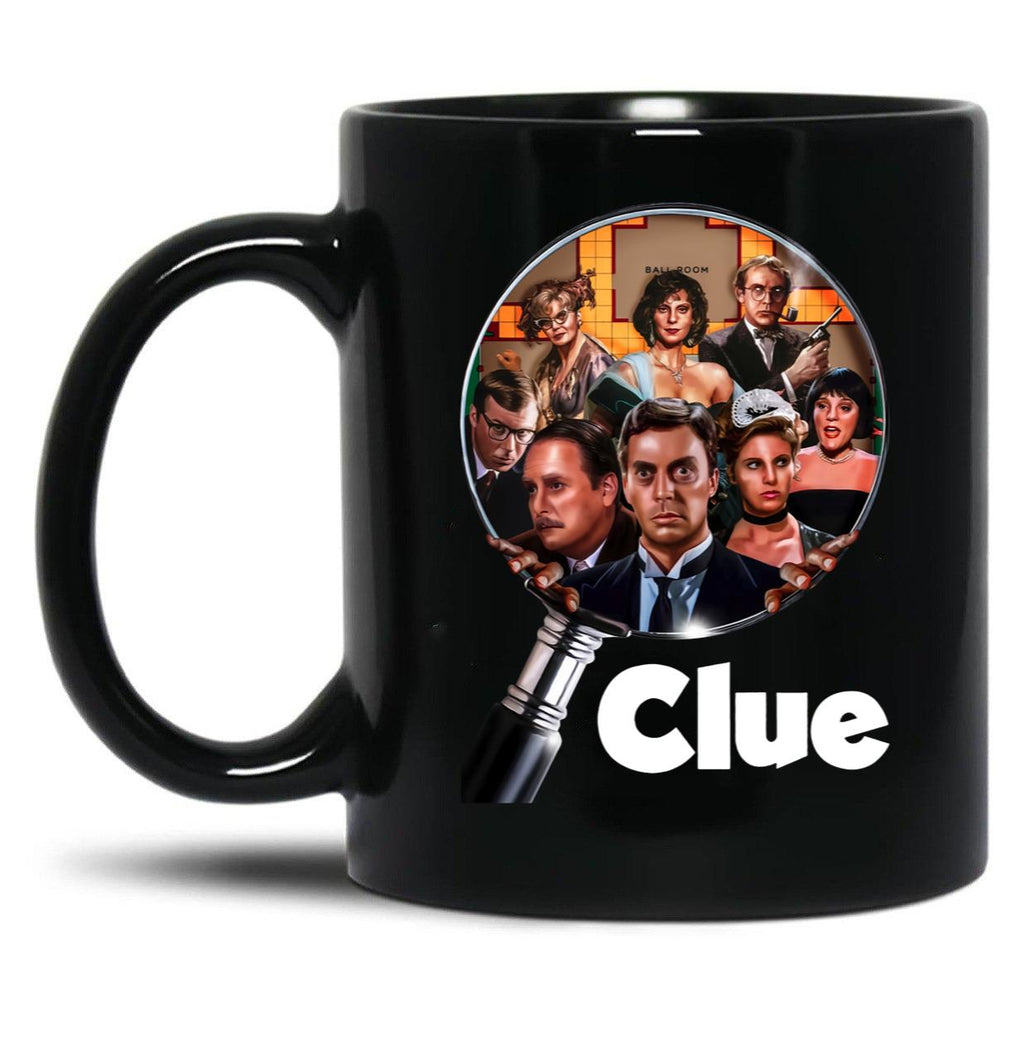 Vintage Zoom Clue Movie Squad Classic Black Coffee Mug, Gift Coffee Mug