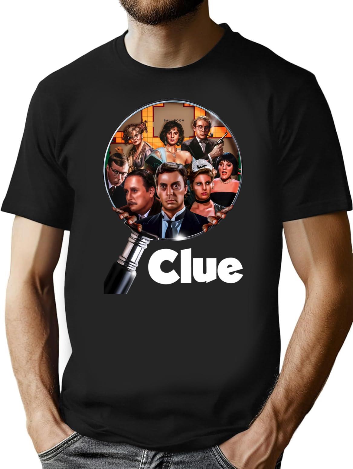 Vintage Zoom Clue Movie Squad Classic Premium Heavyweight Cotton T-Shirt - Black