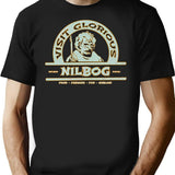 Visit Glorious Nilbog Troll 2 T-Shirt for Men & Women, T-Shirts Graphic Tee - Black