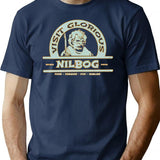 Visit Glorious Nilbog Troll 2 T-Shirt for Men & Women, T-Shirts Graphic Tee - Navy