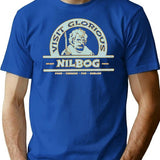Visit Glorious Nilbog Troll 2 T-Shirt for Men & Women, T-Shirts Graphic Tee - Blue