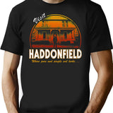 Visit Haddonfield T-Shirt for Men & Women, T-Shirts Graphic Tee - Black