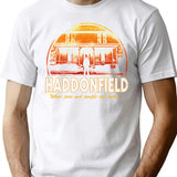 Visit Haddonfield T-Shirt for Men & Women, T-Shirts Graphic Tee - White